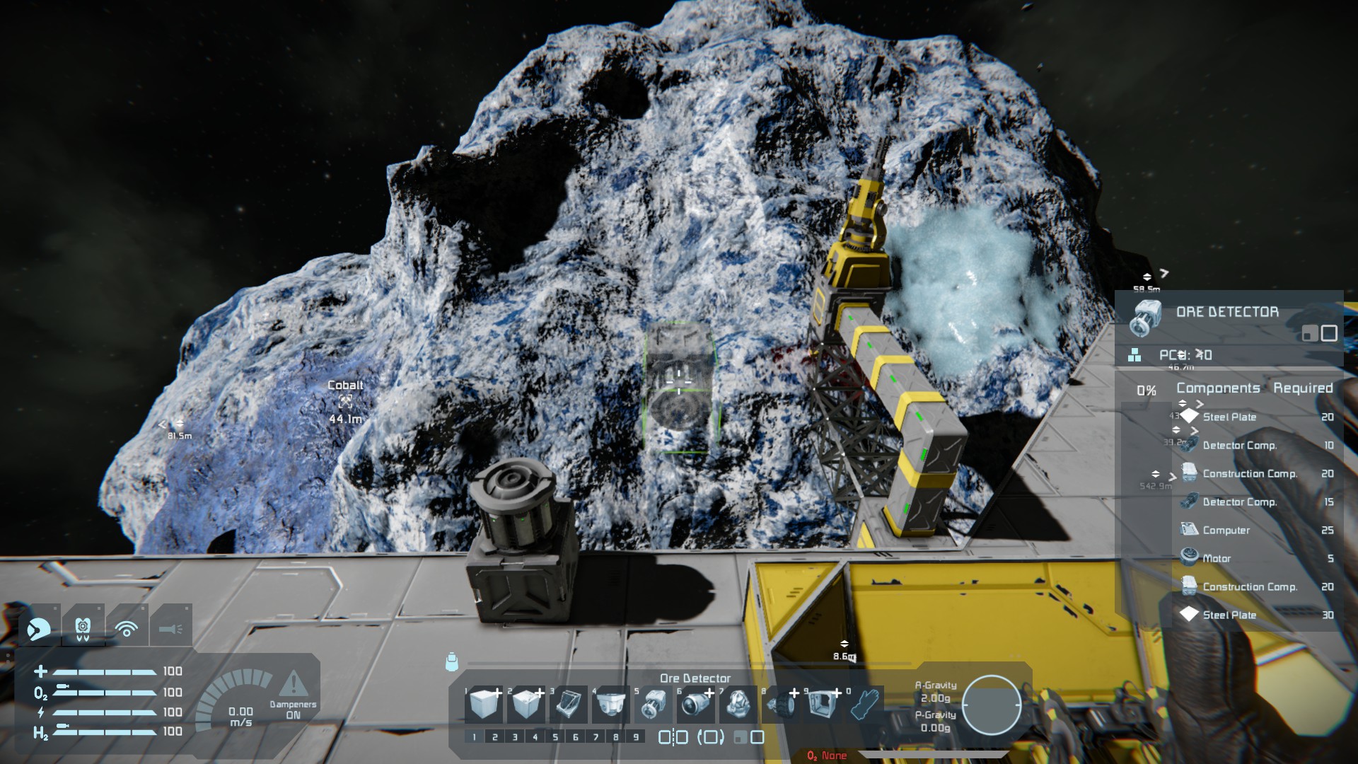 space engineers long range ore detector