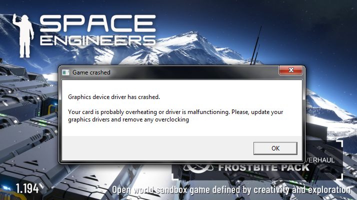 Video driver has crashed and been reset re uploading resources now кс го что делать